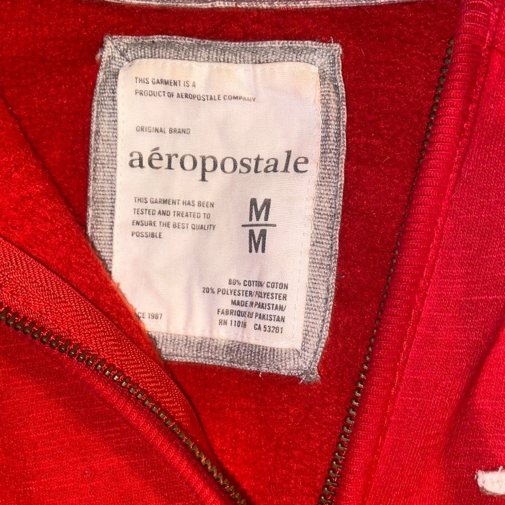 Aeropostale hoodie jacket preowned - Picture 2 of 3